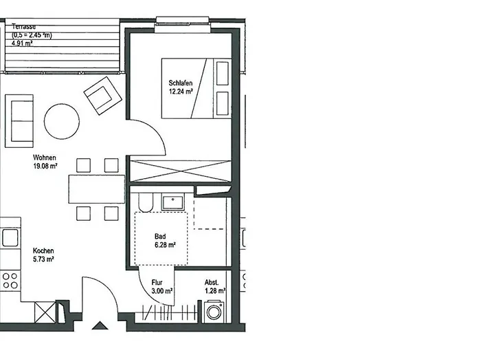 Appartement Hansastrasse 5a Seaside